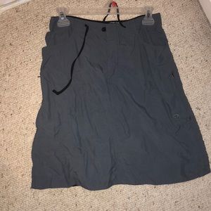 Blue Cargo Skirt